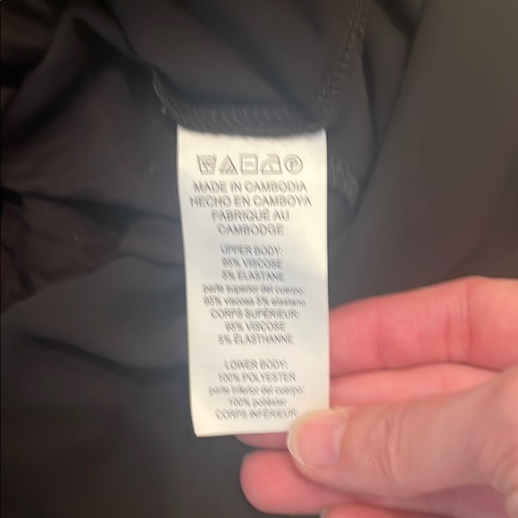 MICHAEL Michael Kors Black 3/4 Sleeve Relaxed Blouse - Picture 5 of 6